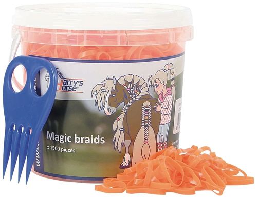 Magic braids, pot Oranje