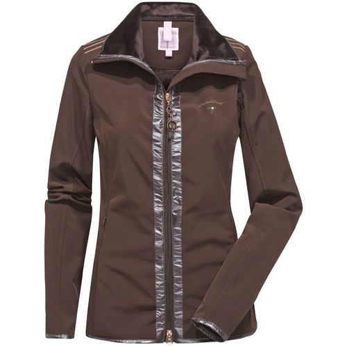 Jack Softshell Make Your Move BROWN maat L